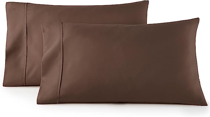 Chocolate Pillow Covers Cotton 300 Thread Count