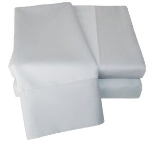 Queen Silver Split Sheet Set Egyptian Cotton 300TC