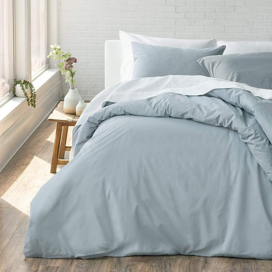 Grey Waterbed Sheet Set 450TC Unattached