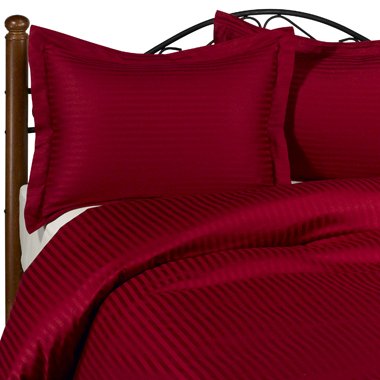 300 Thread Count Burgundy Sheet Set Egyptian Cotton