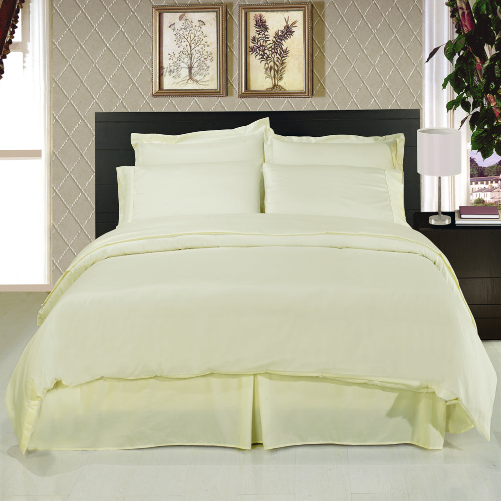 Ivory Sheet Set Egyptian Cotton 300TC